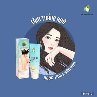 TẮM TRẮNG KHÔ NGỌC TRAI & SỮA NON